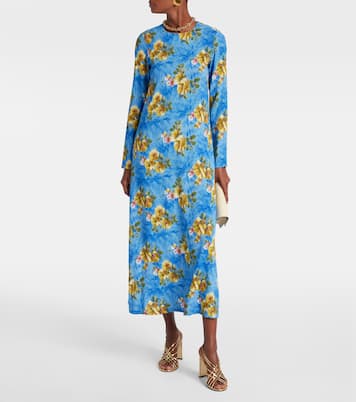 Swing floral maxi dress | La DoubleJ