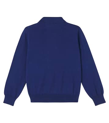 Polo in cotone con logo | Brunello Cucinelli Kids