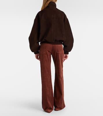 High-rise corduroy wide-leg pants | Magda Butrym