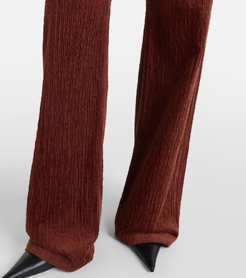 High-rise corduroy wide-leg pants | Magda Butrym