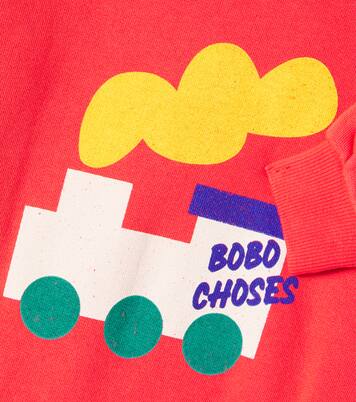 Baby Bobo Choo Choo cotton sweatshirt | Bobo Choses