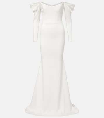 Bridal Bustier-Robe aus Satin | Alex Perry