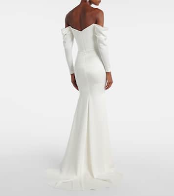 Bridal Bustier-Robe aus Satin | Alex Perry