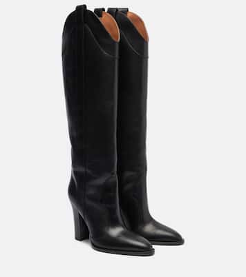 Lavinia 100 leather knee-high boots | Paris Texas
