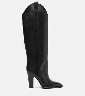 Lavinia 100 leather knee-high boots | Paris Texas
