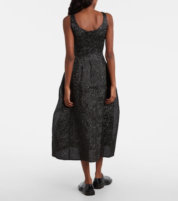 Verziertes Cocktailkleid aus Lamé | Simone Rocha