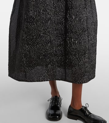 Verziertes Cocktailkleid aus Lamé | Simone Rocha