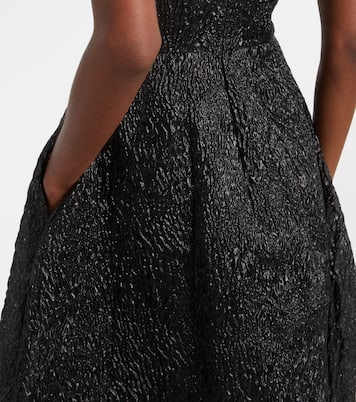 Verziertes Cocktailkleid aus Lamé | Simone Rocha