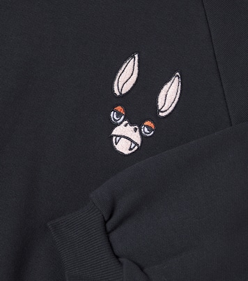 Besticktes Sweatshirt aus Baumwoll-Jersey  | Mini Rodini