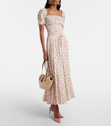 Top aus Charmeuse mit Spitze | Dolce&Gabbana