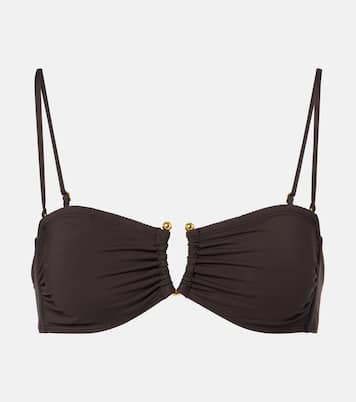 Gathered bikini top | Nili Lotan