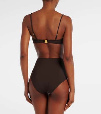 Gathered bikini top | Nili Lotan