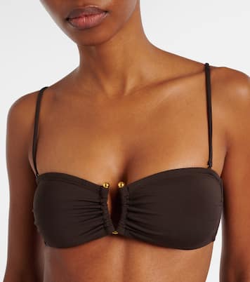 Gathered bikini top | Nili Lotan