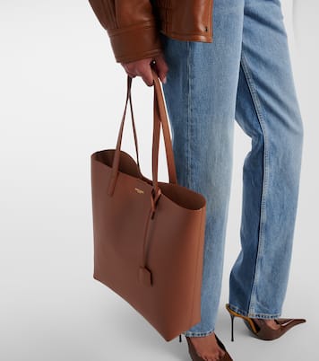 Shopping leather tote bag | Saint Laurent