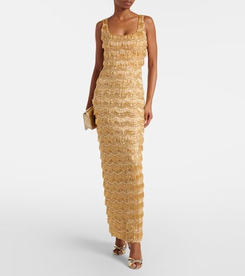 Embellished sequined gown | Rachel Gilbert