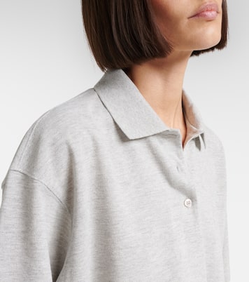 Polohemd Cassandre aus Piqué | Saint Laurent