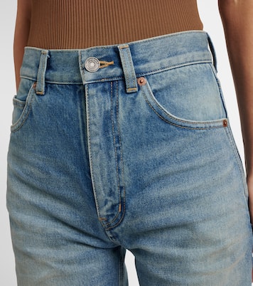 Jean ample 70’s à taille haute | Saint Laurent