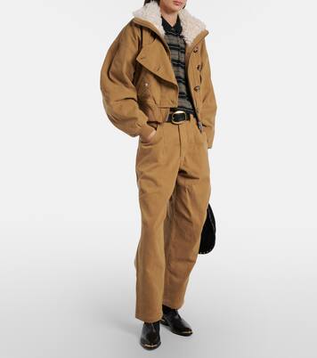 Pantaloni Opalyna in twill di cotone | Marant Etoile