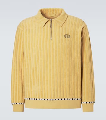 Croquet Ground cotton terry sweater | Bode