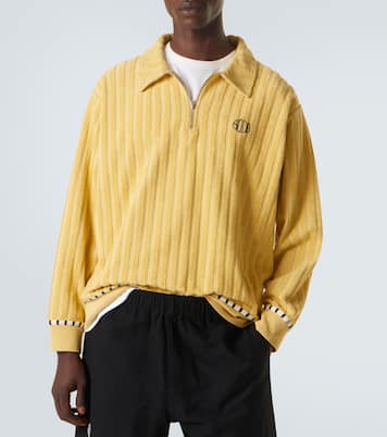 Croquet Ground cotton terry sweater | Bode