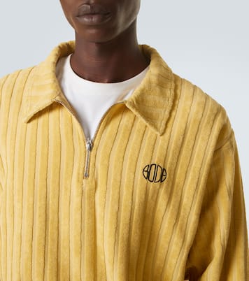 Croquet Ground cotton terry sweater | Bode