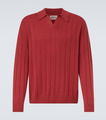 Sitia cashmere polo sweater | Le Kasha