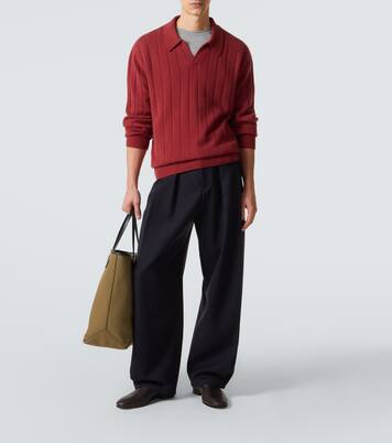 Sitia cashmere polo sweater | Le Kasha