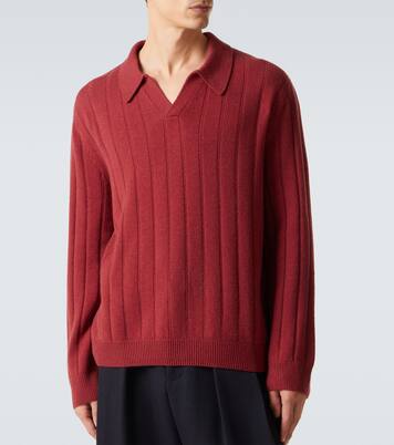 Sitia cashmere polo sweater | Le Kasha