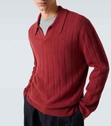 Sitia cashmere polo sweater | Le Kasha