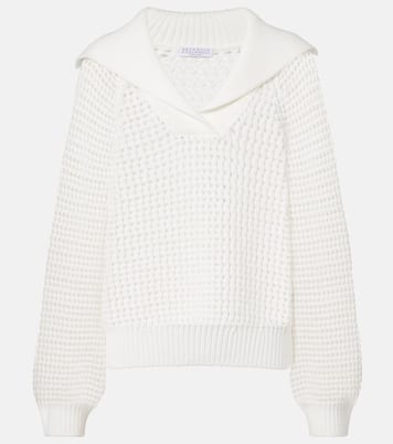 Cotton-blend sweater | Brunello Cucinelli