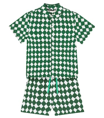 Ensemble chemise et short en coton  | Fábula