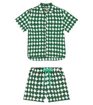 Ensemble chemise et short en coton  | Fábula