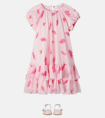 Floral tiered dress | Monnalisa