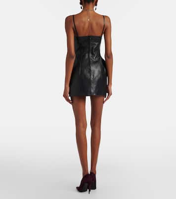 Minikleid aus Leder | Magda Butrym