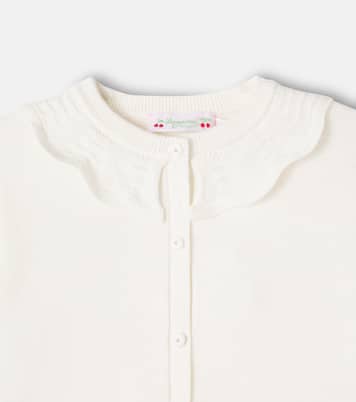 Cardigan Lueur en coton et cachemire | Bonpoint