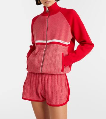 Cotton-blend jacquard jacket | Versace