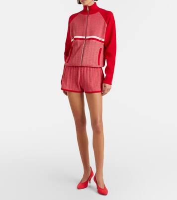 Cotton-blend jacquard jacket | Versace