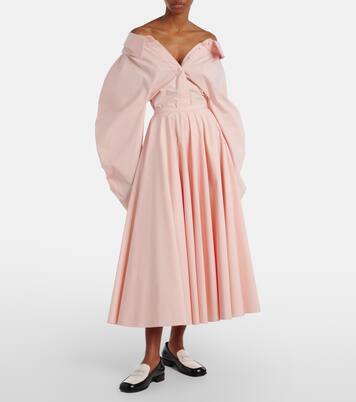 Balloon-sleeve cotton shirt | Givenchy