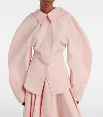 Balloon-sleeve cotton shirt | Givenchy