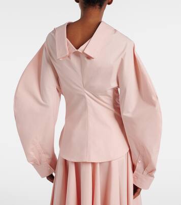 Balloon-sleeve cotton shirt | Givenchy