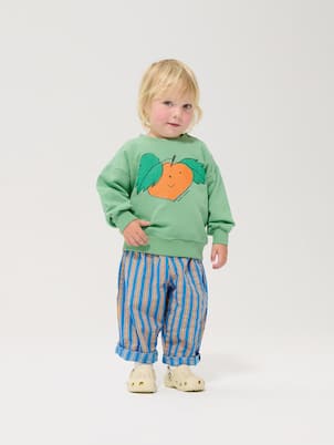 Baby Sweatshirt Tangerine aus Baumwoll-Jersey | Bobo Choses