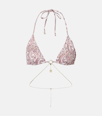 Enzo paisley bikini top | Bananhot