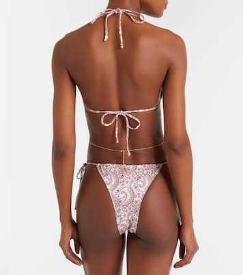 Enzo paisley bikini top | Bananhot