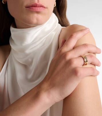 Northern Star 14kt gold ring with diamonds | Stone and Strand