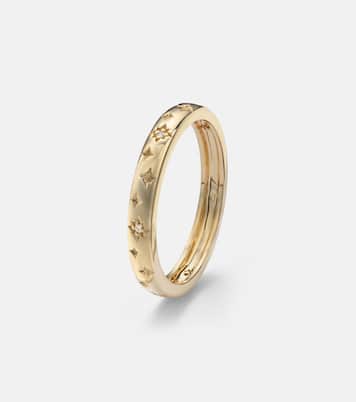 Northern Star 14kt gold ring with diamonds | Stone and Strand