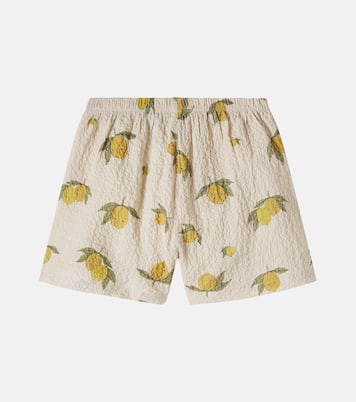 Elliot printed cotton seersucker shorts | Konges Sløjd