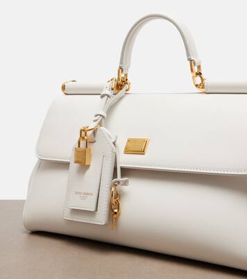 Sicily Medium leather top-handle bag | Dolce&Gabbana
