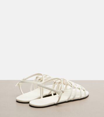Sandales Paula's Ibiza Petal Anagram en cuir | Loewe
