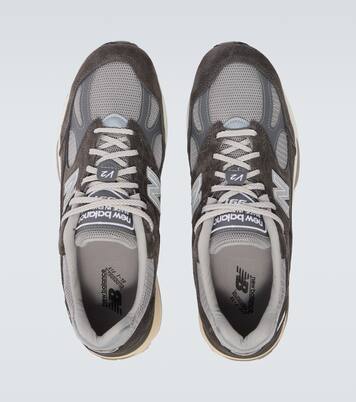 991v2 suede-trimmed sneakers | New Balance