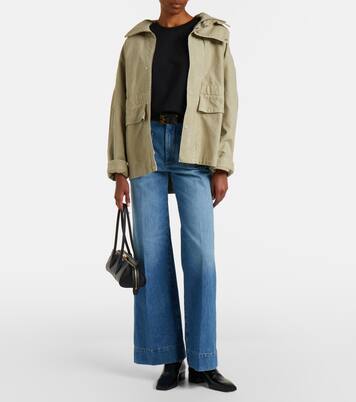 Alina faded wide-leg jeans | Victoria Beckham